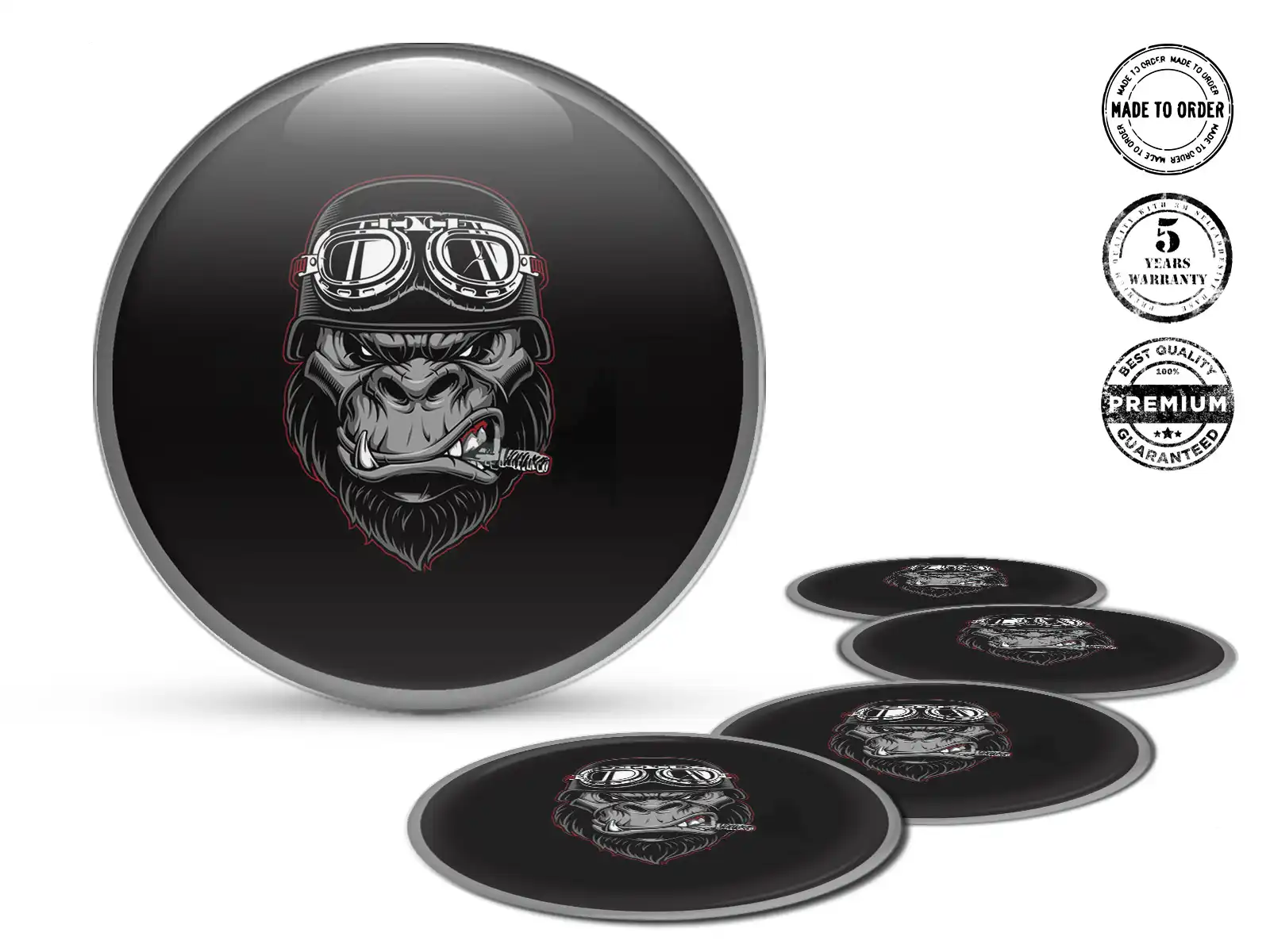 Hub Cap Sticker Style Temporal Thrust Burst